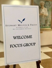 Personal Injury Focus Group