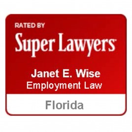 Janet Wise Florida Super Lawyers Employment Law by Thomson Reuters